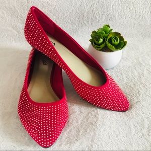 NWOT🔥 Women’s Red Flat Shoes